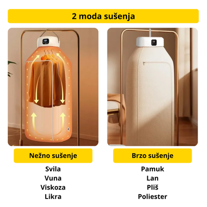DryMe - 2 u 1 sušilica i ispravljač za odeću