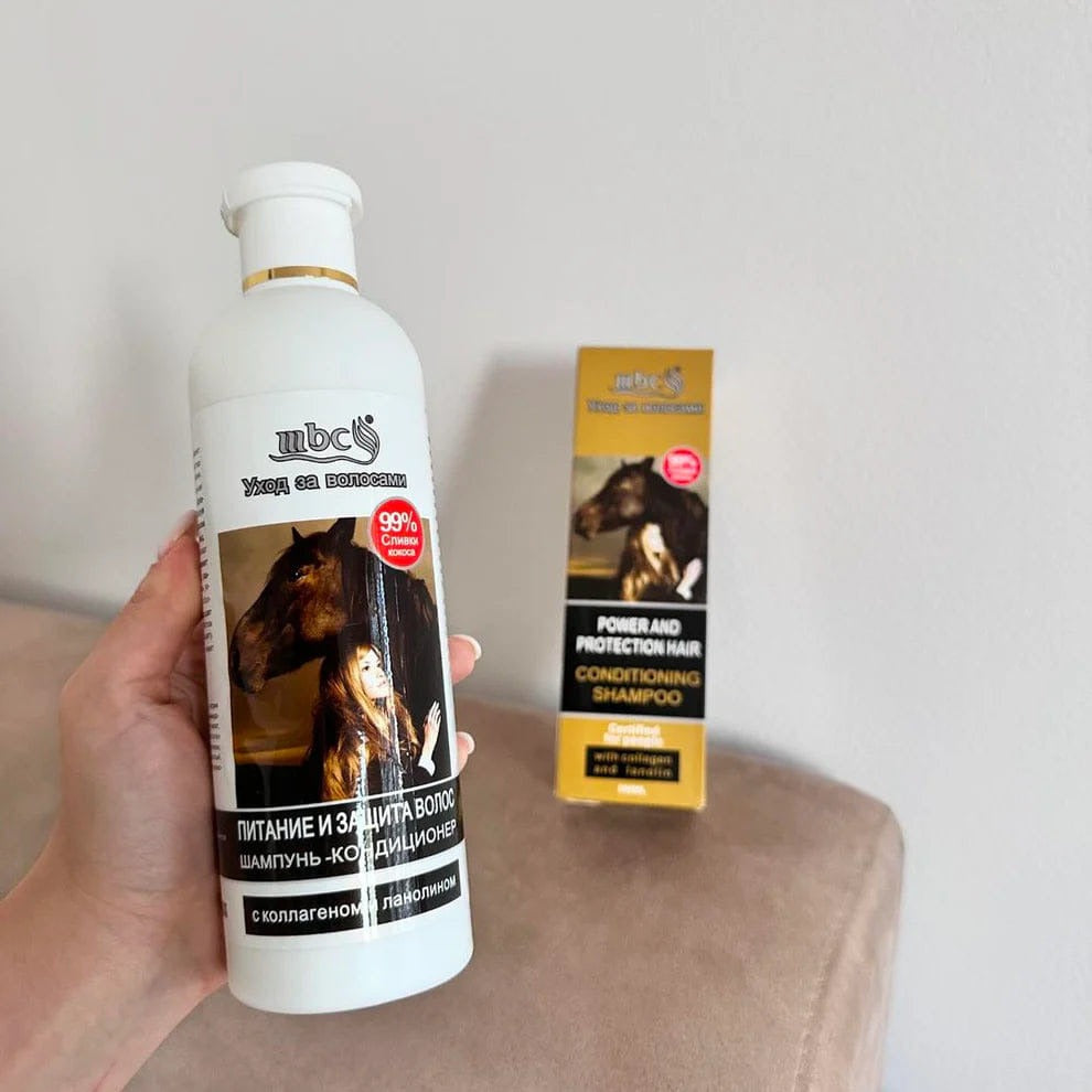 Atraktivni  Ruski Konjski Šampon – Snaga, Rast i Sjaj Kose