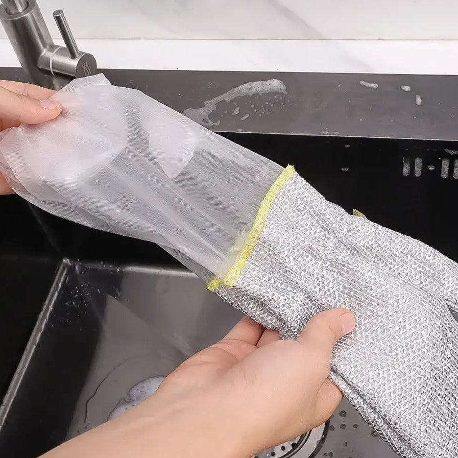 Žičane rukavice za pranje sudova 1 + 1 Gratis