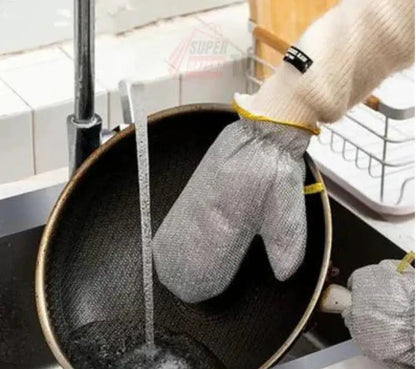 Žičane rukavice za pranje sudova 1 + 1 Gratis