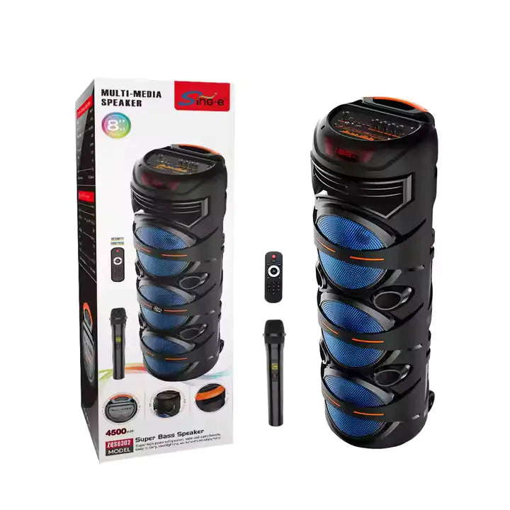 Veliki Zvučnik THUNDER sa bežičnim mikrofonom